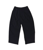 Wide leg pleated trouser